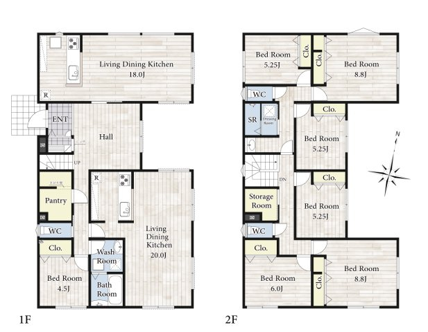 【間取り】 | 陽の光をたっぷりと浴びながら気持ち良く生活が出来ます。夢のマイホーム、夢ではなく実現出来ます！見学・ご相談等、お気軽にご連絡下さい。
