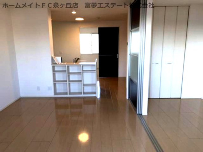 【居間・リビング】 | 東山ヒルズⅡ | ※同物件・反転タイプ
