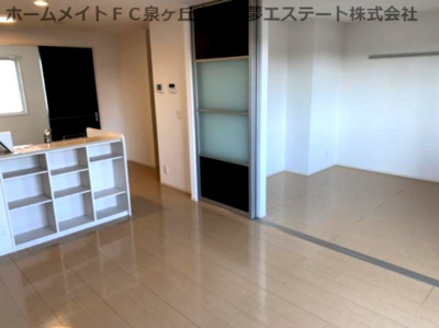 【居間・リビング】 | 東山ヒルズⅡ | ※同物件・反転タイプ
