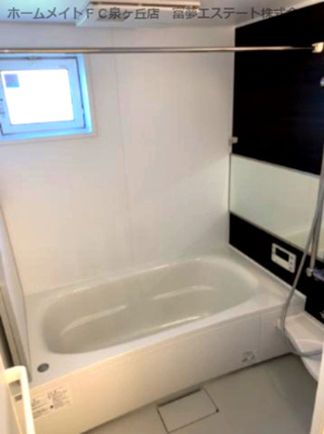 【浴室】 | 東山ヒルズⅡ | ※同物件・反転タイプ
