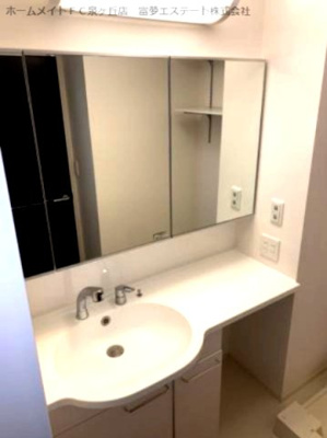 【洗面所】 | 東山ヒルズⅡ | ※同物件・反転タイプ
