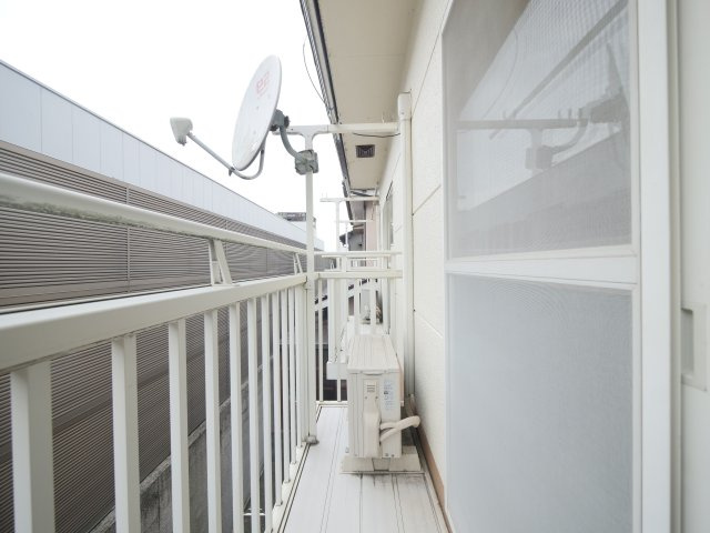 コーポK.Y2のバルコニー