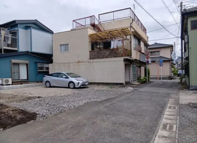 富士宮市東町21番　新築戸建　全2棟　B号棟の前面道路含む現地写真