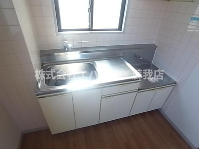 【キッチン】 | 亀ヶ岡ロイヤルハイム | 使いやすいキッチンです