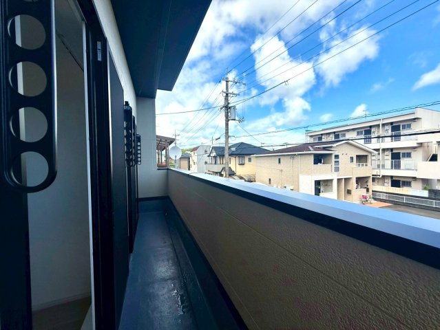 高知市高須3丁目　新築戸建てのバルコニー