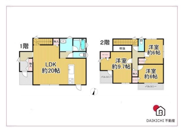【間取り】 | 寄居町大字桜沢　中古戸建