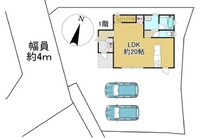 【区画図】 | 寄居町大字桜沢　中古戸建