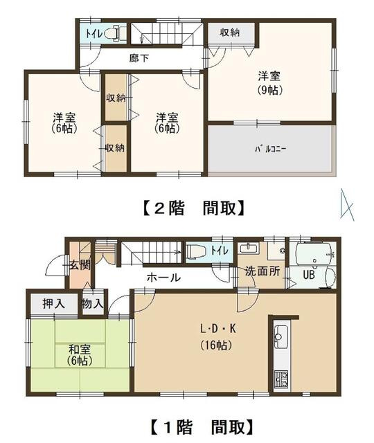 姫路市白浜町宇佐崎中1丁目　中古戸建の間取り|4LDKです。