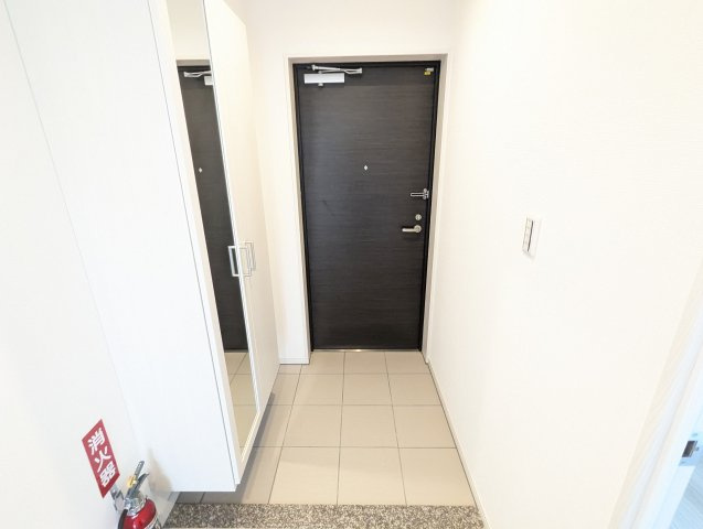 プランドール結の玄関