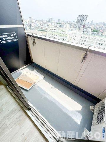 みおつくし桑津のバルコニー