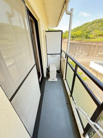 司ハイツのバルコニー