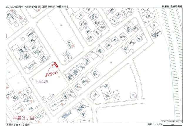ステーツ今井Ⅰの地図