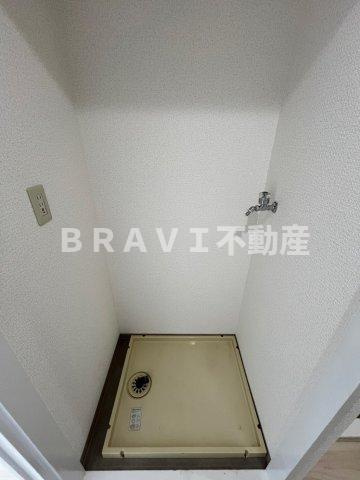 エルデ大手前　BRAVI不動産の設備|【エルデ大手前】洗濯機パン