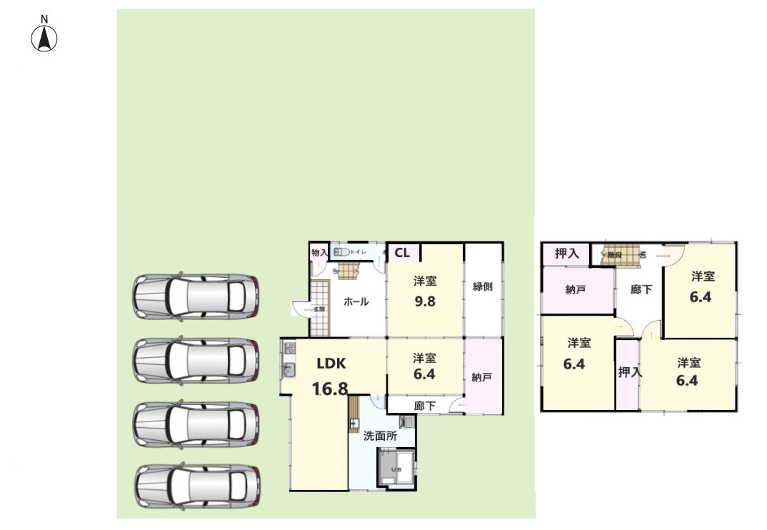 越前市富士見が丘　リフォーム　中古住宅♪