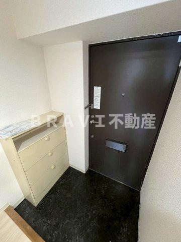 エルデ大手前　BRAVI不動産の玄関|【エルデ大手前】毎日通る玄関はこちらです