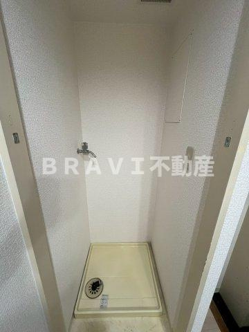 エルデ大手前　BRAVI不動産の設備|【エルデ大手前】洗濯機パン