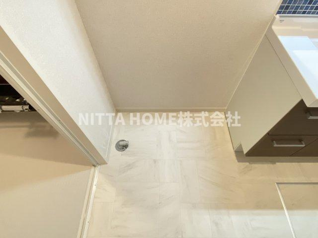 シャーメゾン　カーサ　デ　花音の洗面所|室内洗濯機置場も完備☆