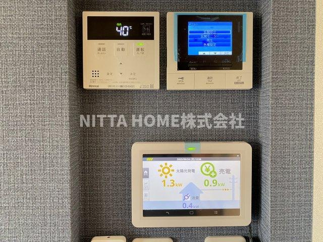 シャーメゾン　カーサ　デ　花音のセキュリティ|TVインターホン＆太陽光発電パネル☆彡