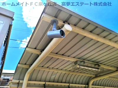 【セキュリティ】 | フジパレス和泉中央Ⅱ番館 | 防犯カメラ