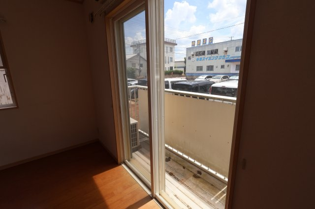 メゾンN　B棟のバルコニー