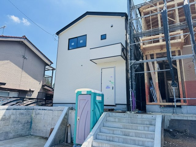 八王子市　元八王子町　新築一戸建て　６期の外観|～高尾駅徒歩22分　区画整理された分譲地内の新築一戸建て　駐車スペースは2台分～