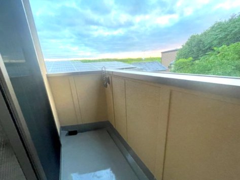 みおつくし城北のバルコニー