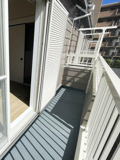 福寿コーポ弐番館 のバルコニー