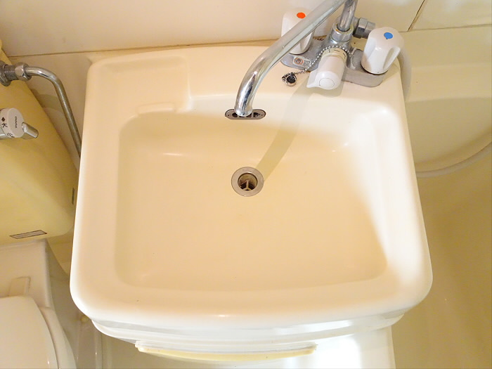 ツインハウスの洗面所