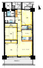 シティーパーク武庫之荘の間取り