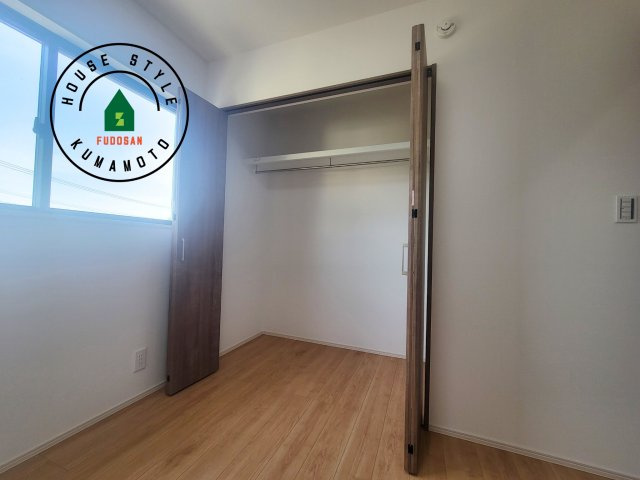 宇土市境目町第1-5棟（3号棟）の収納|収納には困りません。