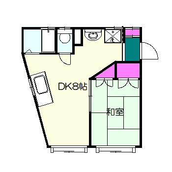 第8野本ビルの間取り