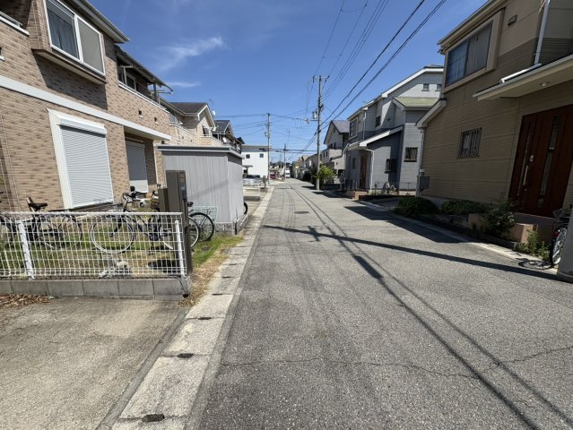 神戸市西区玉津町今津戸建の前面道路含む現地写真