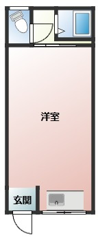 【間取り】 | コーポ湊Ⅰ