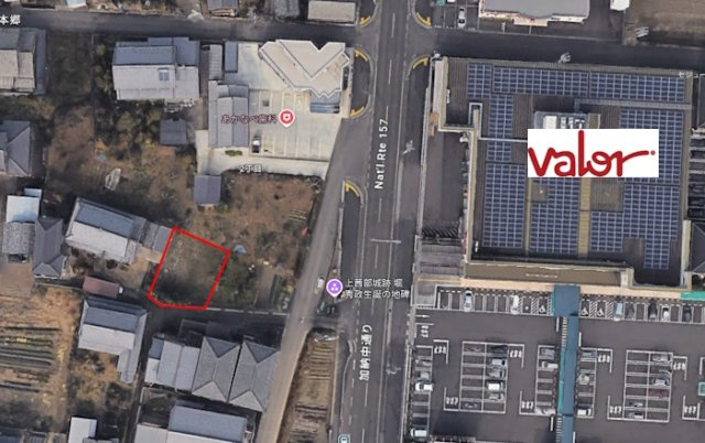 土地　茜部本郷2丁目の外観