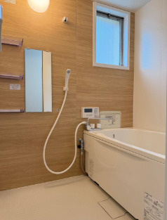 グリーンハイム山口の浴室