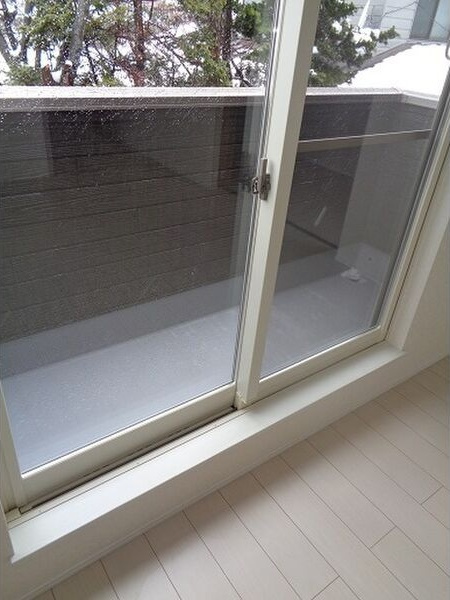 コンフォールAのバルコニー