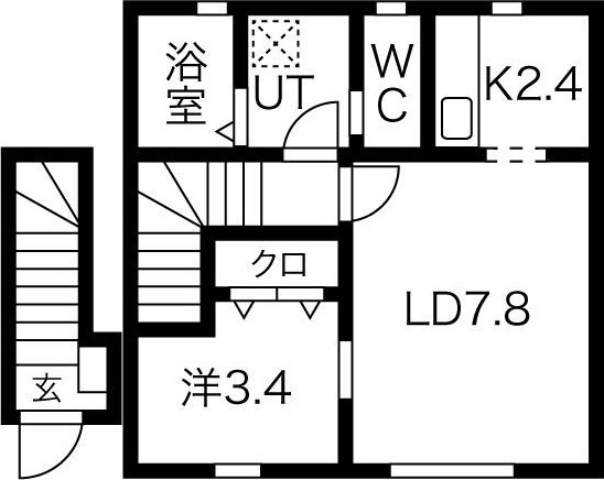 Lagom(ラーゴム)Aの間取り