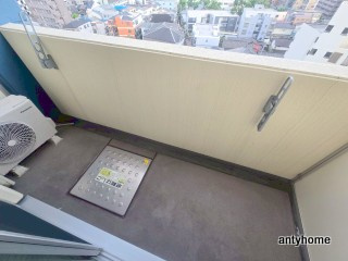 ホープ上新庄　仲介手数料無料のバルコニー