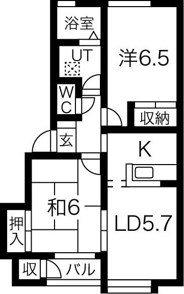 ピアエストの間取り