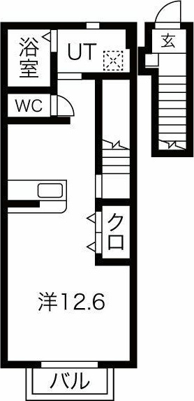 P.courtの間取り