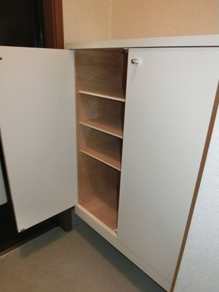 ストリームA棟の玄関