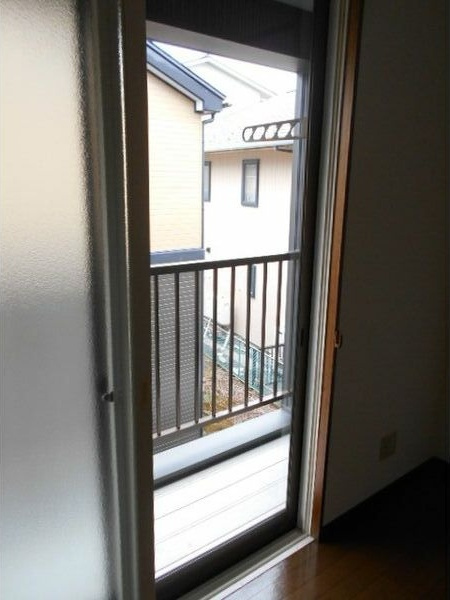アーバンライフA棟のバルコニー