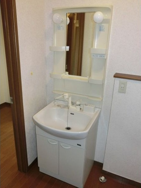 川口荘の洗面所