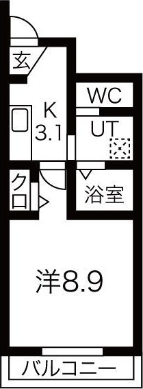 アリエッタ常盤台の間取り