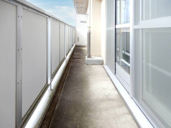 ビレッジハウス西ヶ丘1号棟のバルコニー|ビレッジハウスの同一物件・同一タイプの間取りの写真です