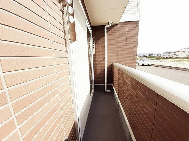 ミューズ・パルコＡのバルコニー