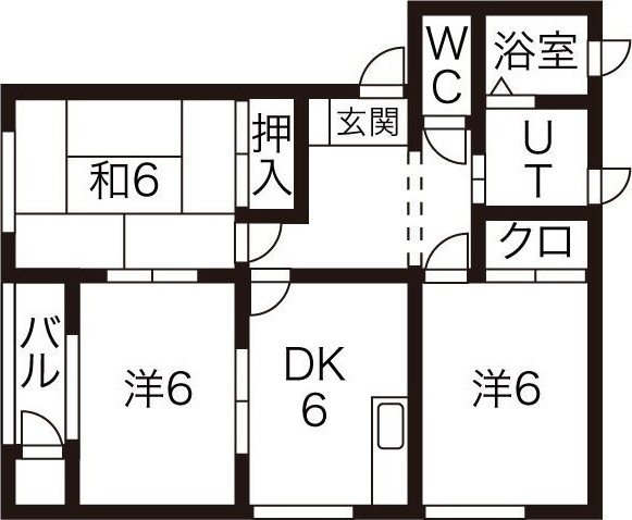 エスポワールの間取り