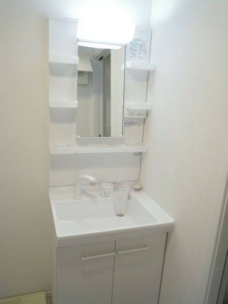 ニュースカイタウンB棟の洗面所