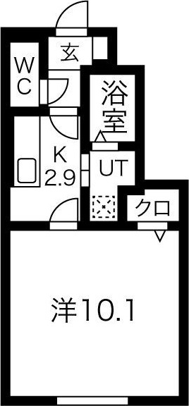 filo(フィーロ)Aの間取り