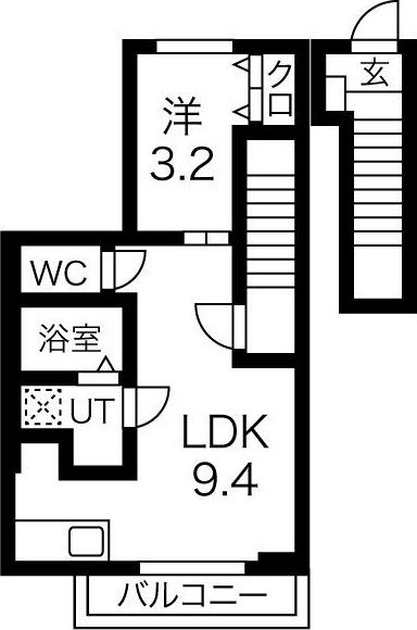 Roger Confort III(-ロジェ コンフォール-)の間取り